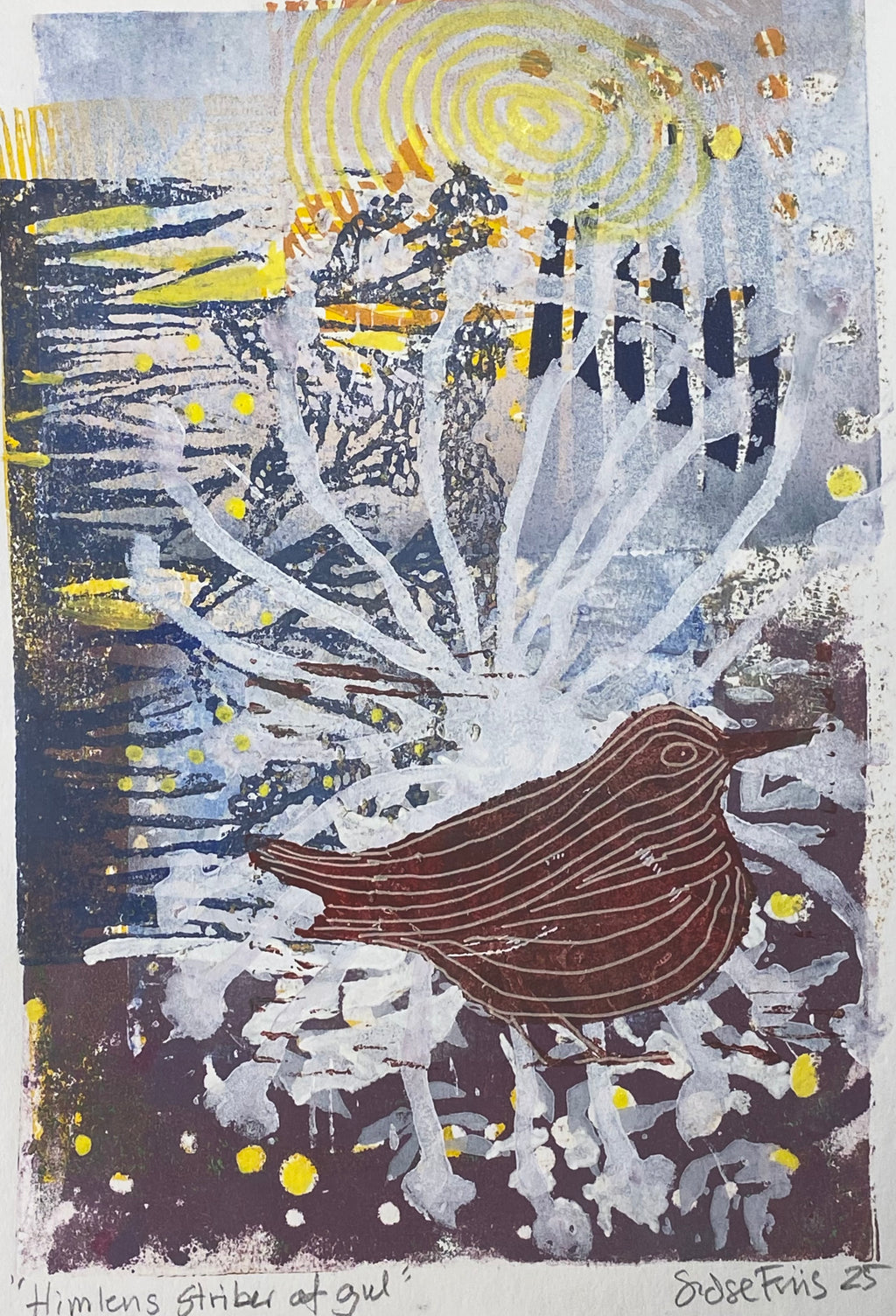 Himlens striber af gul